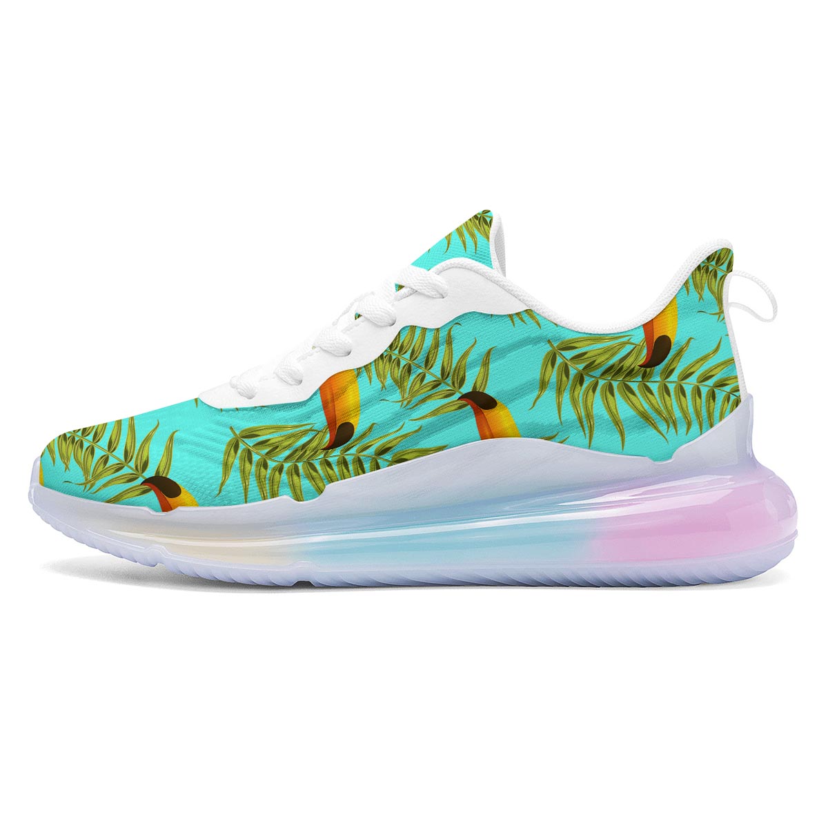 Toucan Toco Print Pattern Running Sneakers-grizzshop