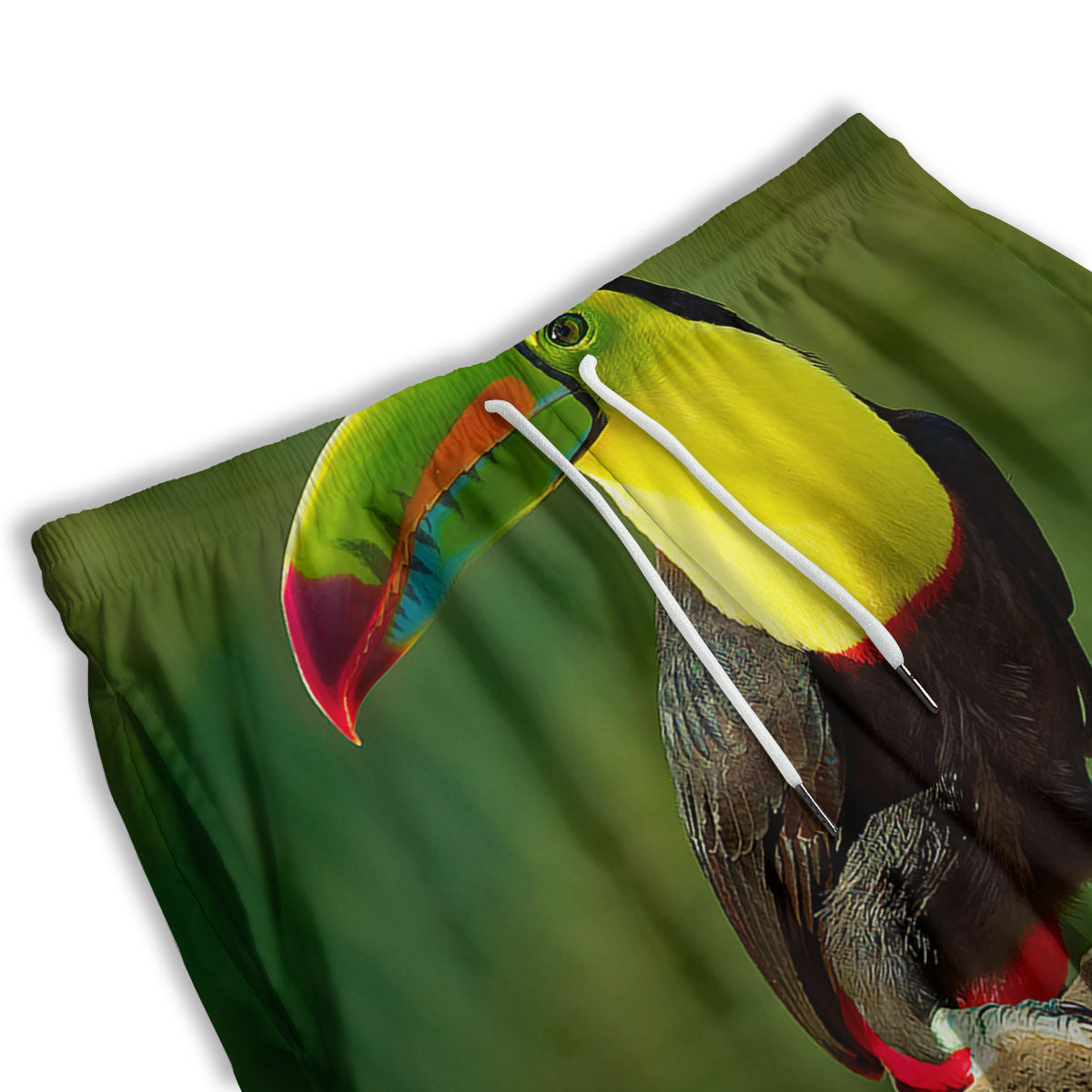 Toucan Tropical Toco Print Men's Athletic Shorts