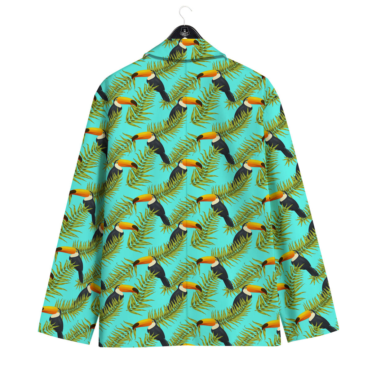 Toucan Tropical Toco Print Pattern Men's Sport Coat-grizzshop