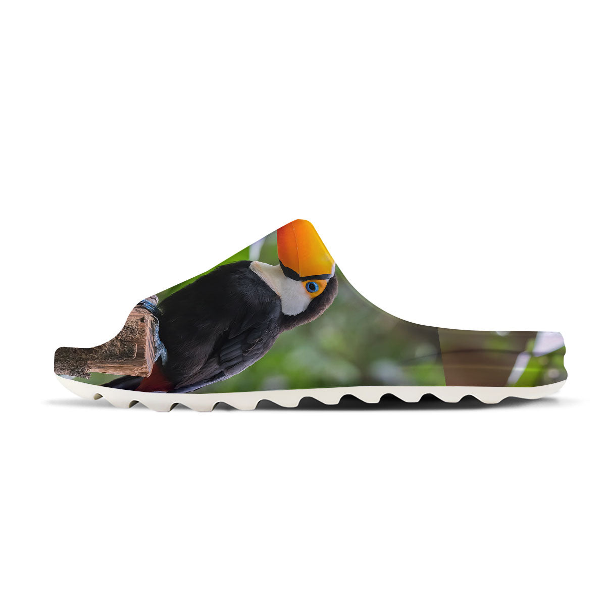 Toucan Aloha Keel-Billed Print Sandals-grizzshop