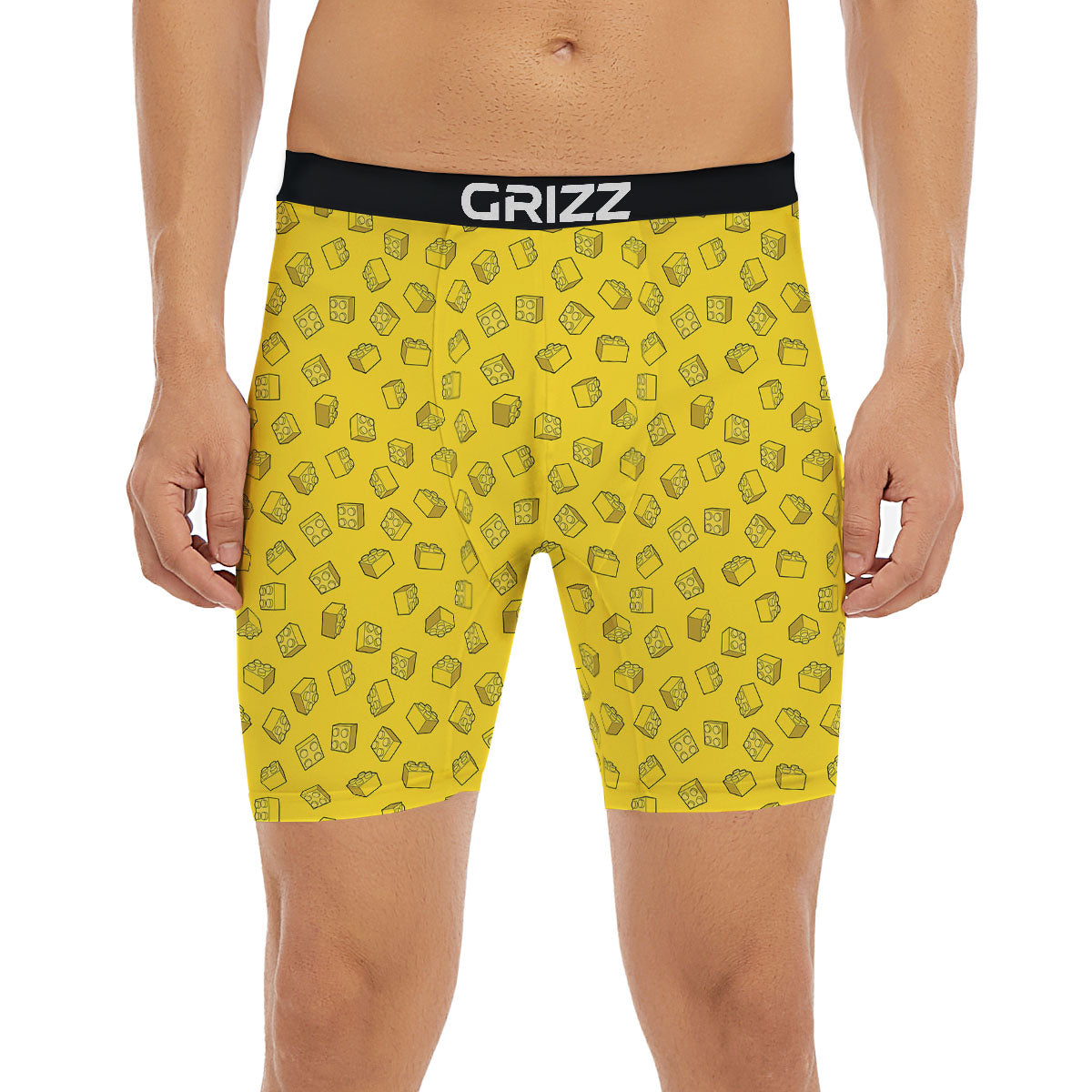 Toy Building Blocks Print Pattern Boxer Briefs-grizzshop