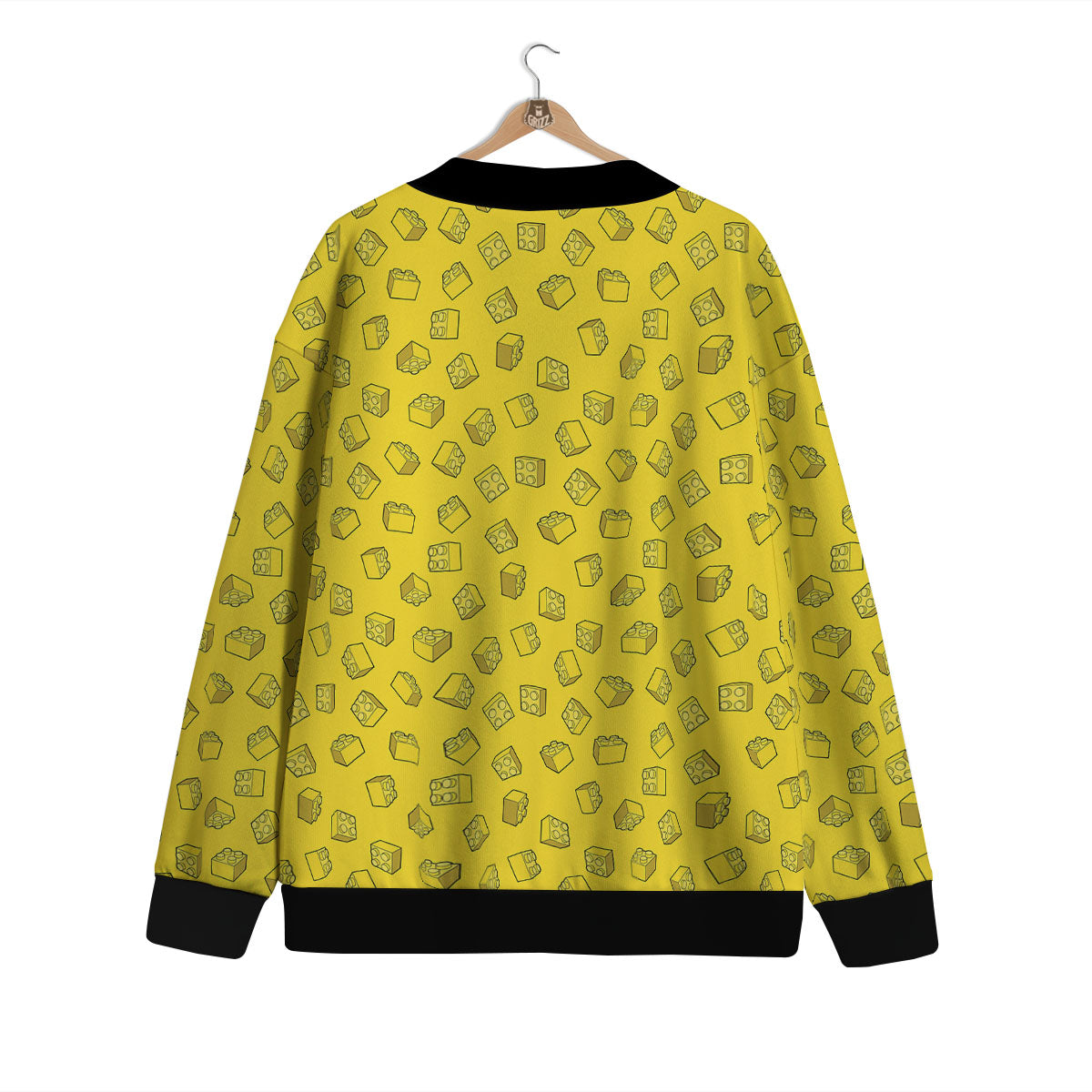 Toy Building Blocks Print Pattern Cardigan-grizzshop