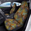 Traditional African And Wild Animal Skins Print Pattern Car Seat Covers-grizzshop