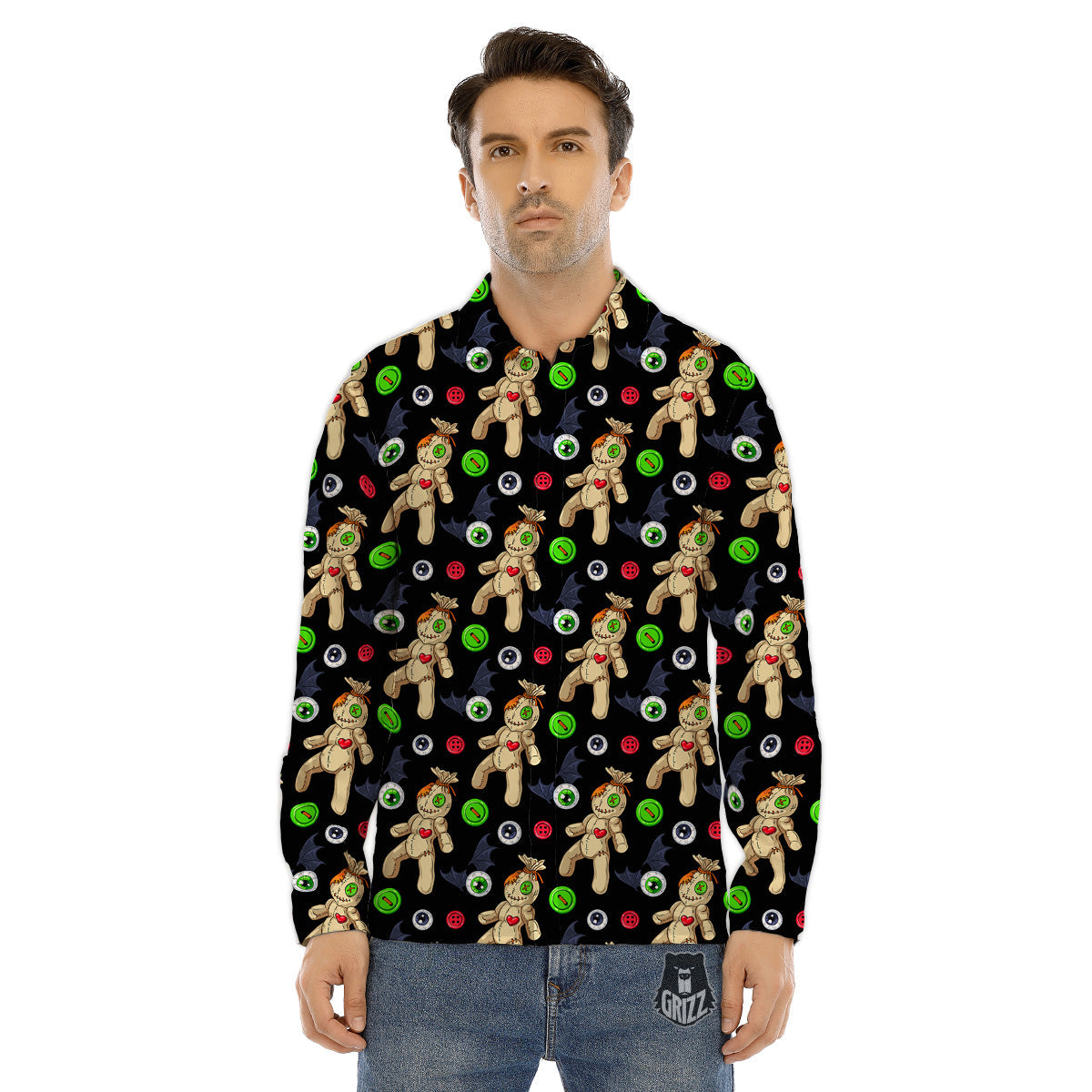 Traditional African And Wild Animal Skins Print Pattern Men's Dress Shirts-grizzshop