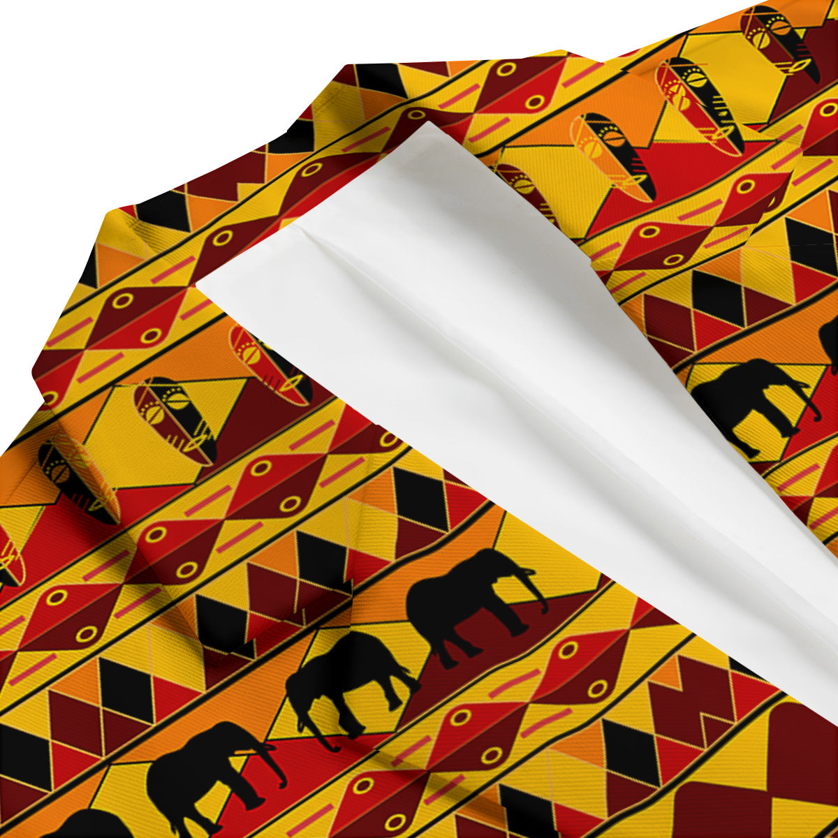 Traditional African Ethnic Print Pattern Men's Blazer-grizzshop