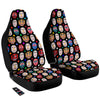 Traditional Korean Masks Print Pattern Car Seat Covers-grizzshop