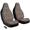 Traditional Oriental Paisley Print Pattern Car Seat Covers-grizzshop