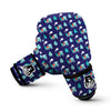 Train And Tree Print Pattern Boxing Gloves-grizzshop