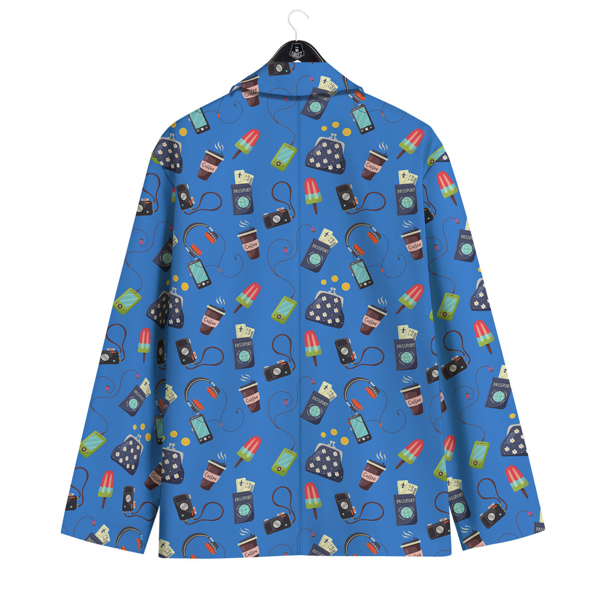 Travel Gear Vacation Print Pattern Men's Sport Coat-grizzshop