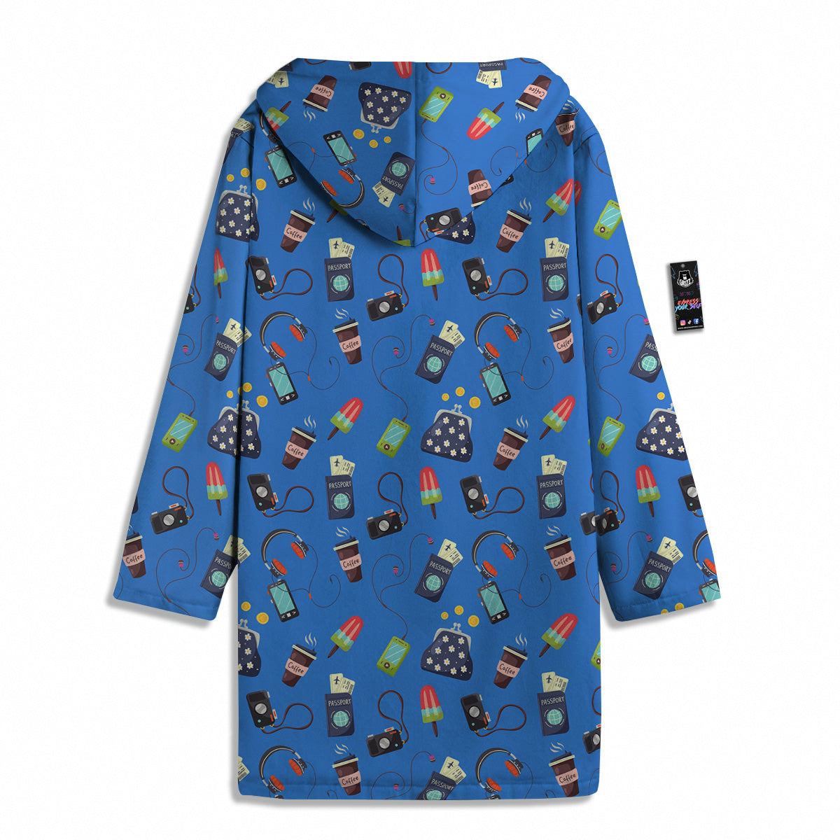 Travel Gear Vacation Print Pattern Men's Windbreaker Jacket-grizzshop