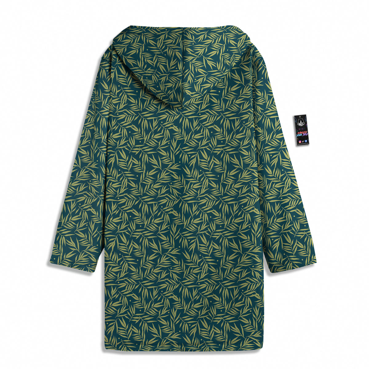 Tree Bamboo Green Print Pattern Men's Windbreaker Jacket-grizzshop