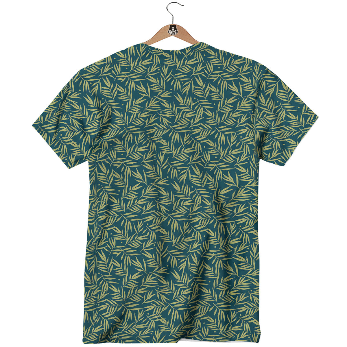 Tree Bamboo Green Print Pattern T-Shirt-grizzshop
