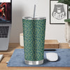 Tree Bamboo Green Print Pattern Tumbler-grizzshop