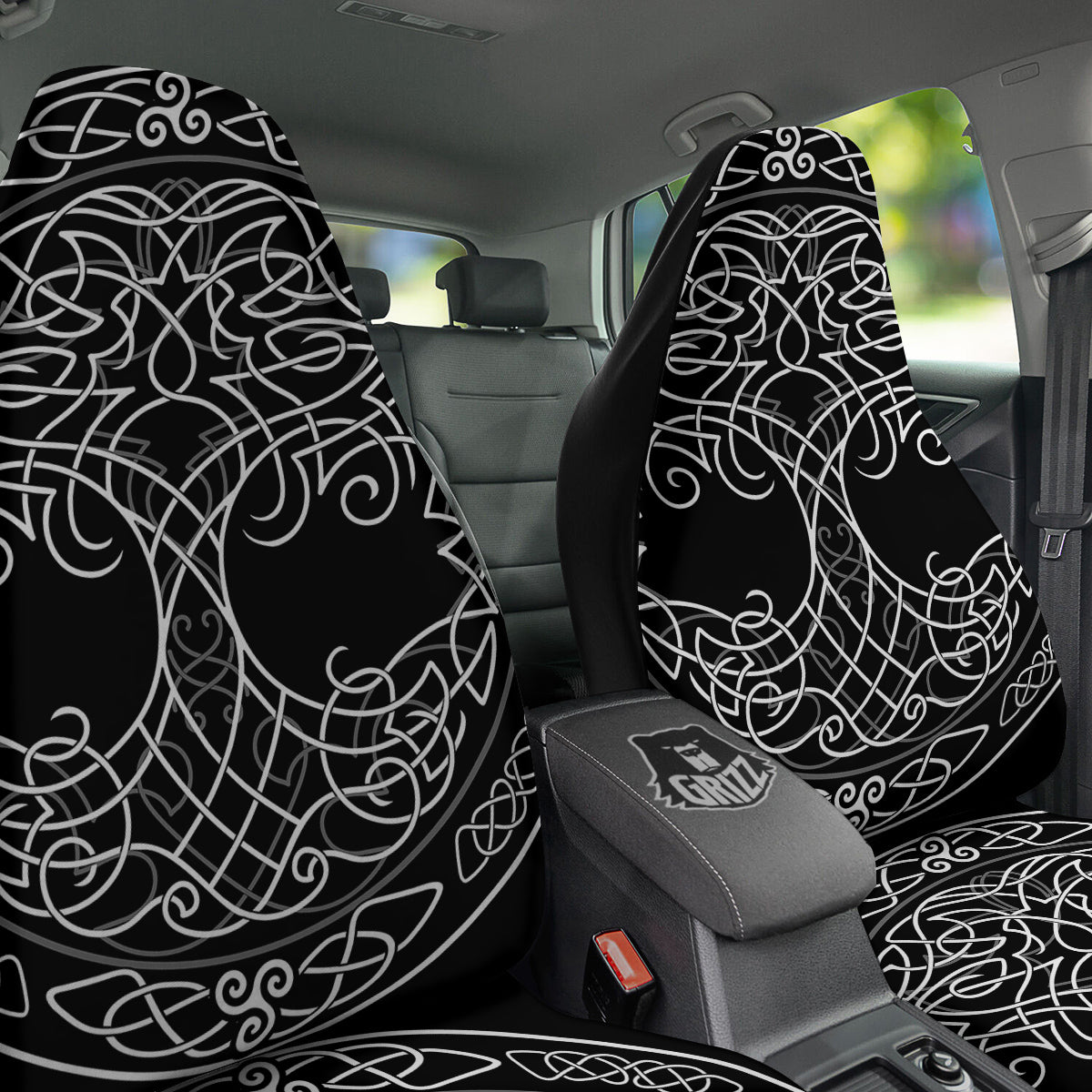 Tree Of Life Celtic Knot Print Car Seat Covers-grizzshop