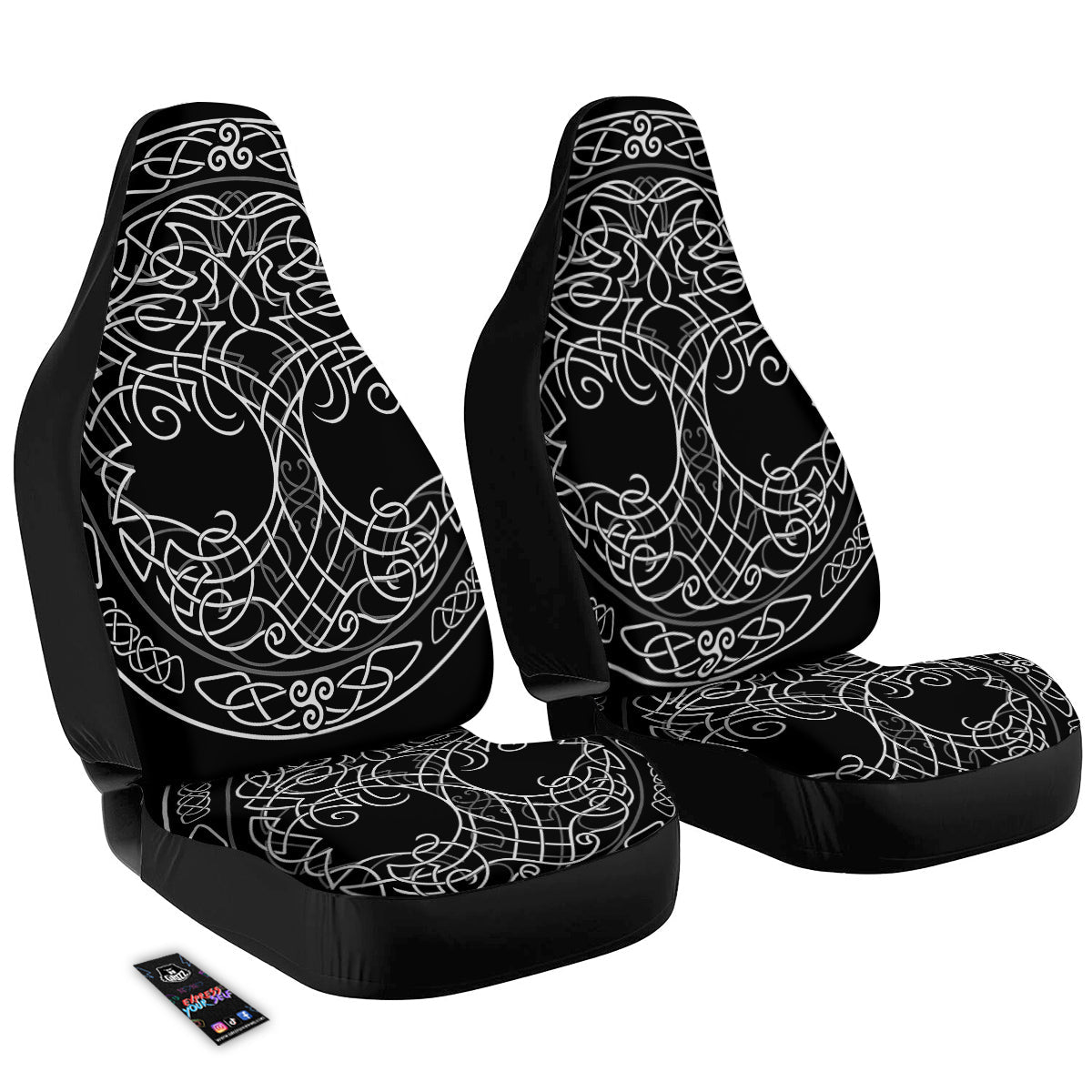 Tree Of Life Celtic Knot Print Car Seat Covers-grizzshop