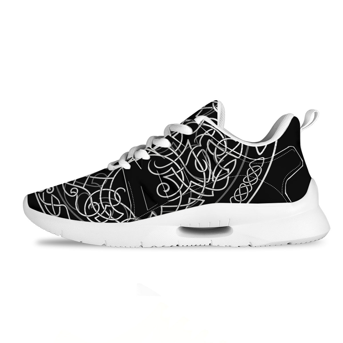 Tree Of Life Celtic Knot Print Tennis Shoes-grizzshop