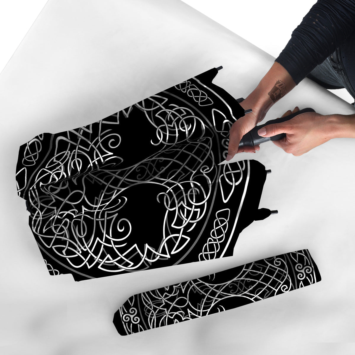 Tree Of Life Celtic Knot Print Umbrella-grizzshop