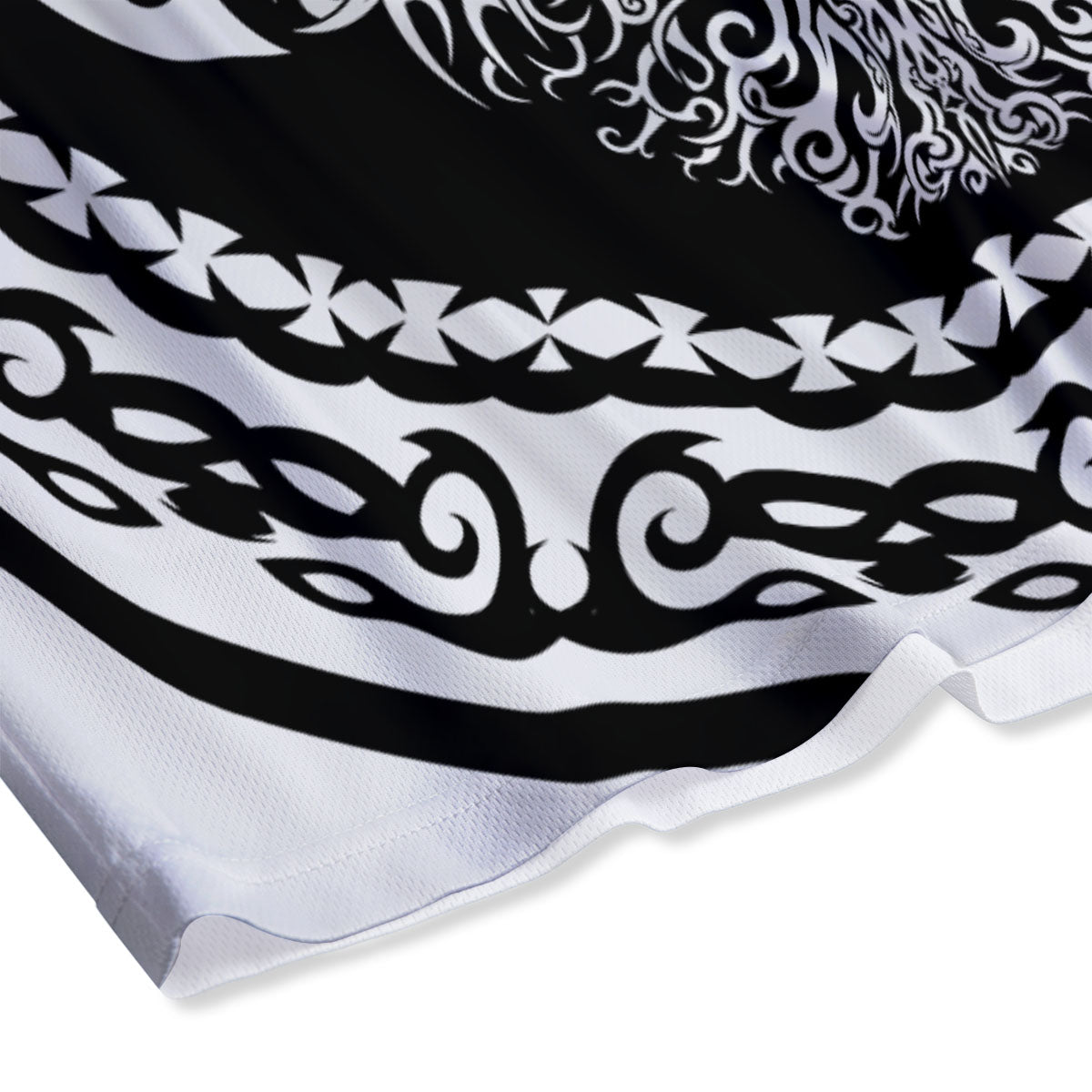 Tree Of Life Viking Print Mesh Shorts