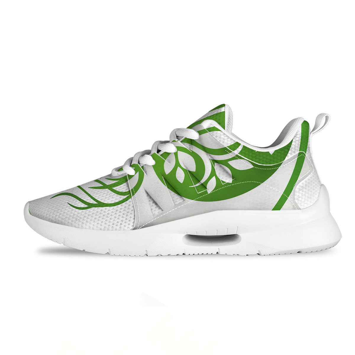 Tree Of Life Yin Yang Print Tennis Shoes-grizzshop