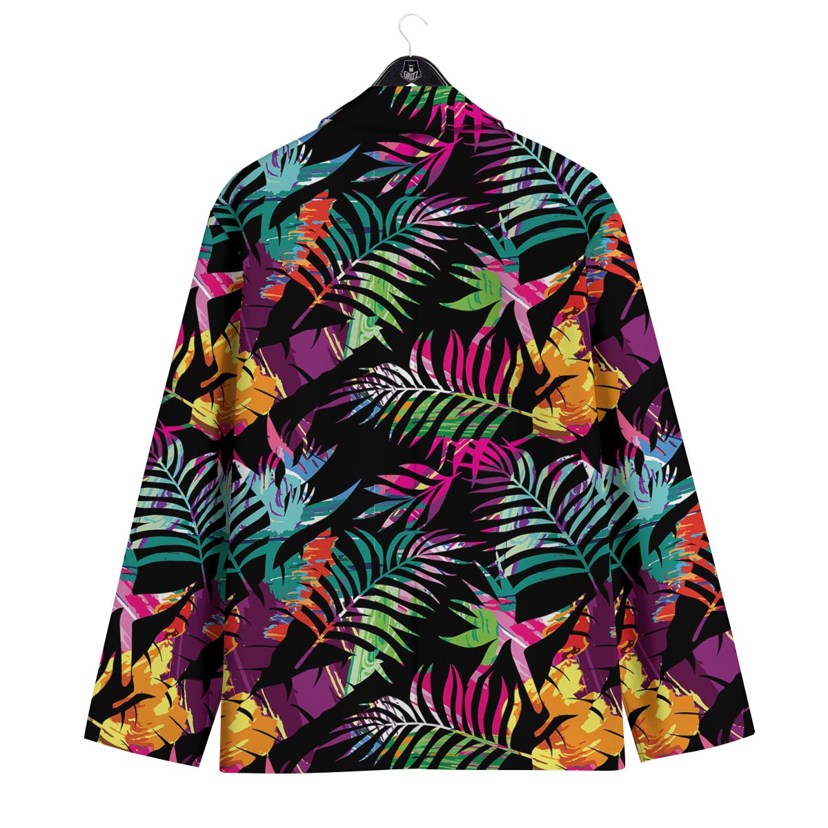Tree Palm Trippy Print Pattern Men's Sport Coat-grizzshop