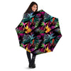 Tree Palm Trippy Print Pattern Umbrella-grizzshop