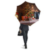 Tree Xmas Print Umbrella-grizzshop