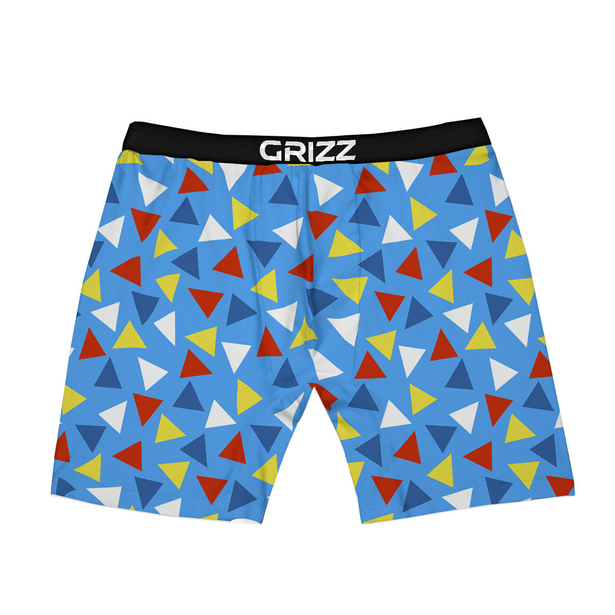 Triangle Autism Awareness Color Print Pattern Boxer Briefs-grizzshop