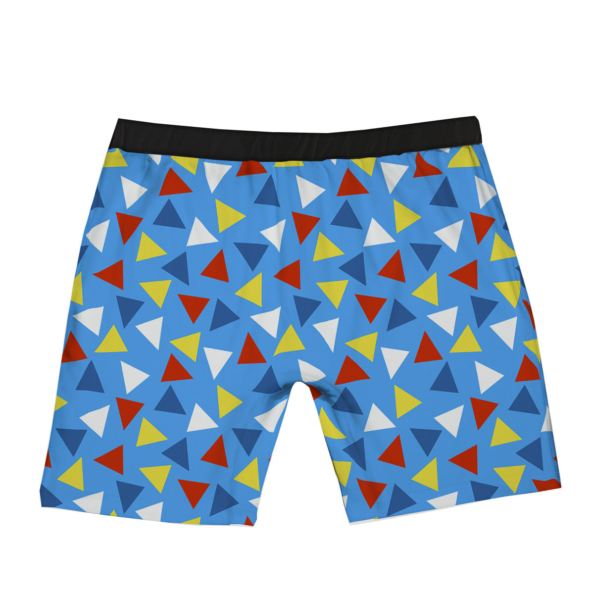 Triangle Autism Awareness Color Print Pattern Boxer Briefs-grizzshop