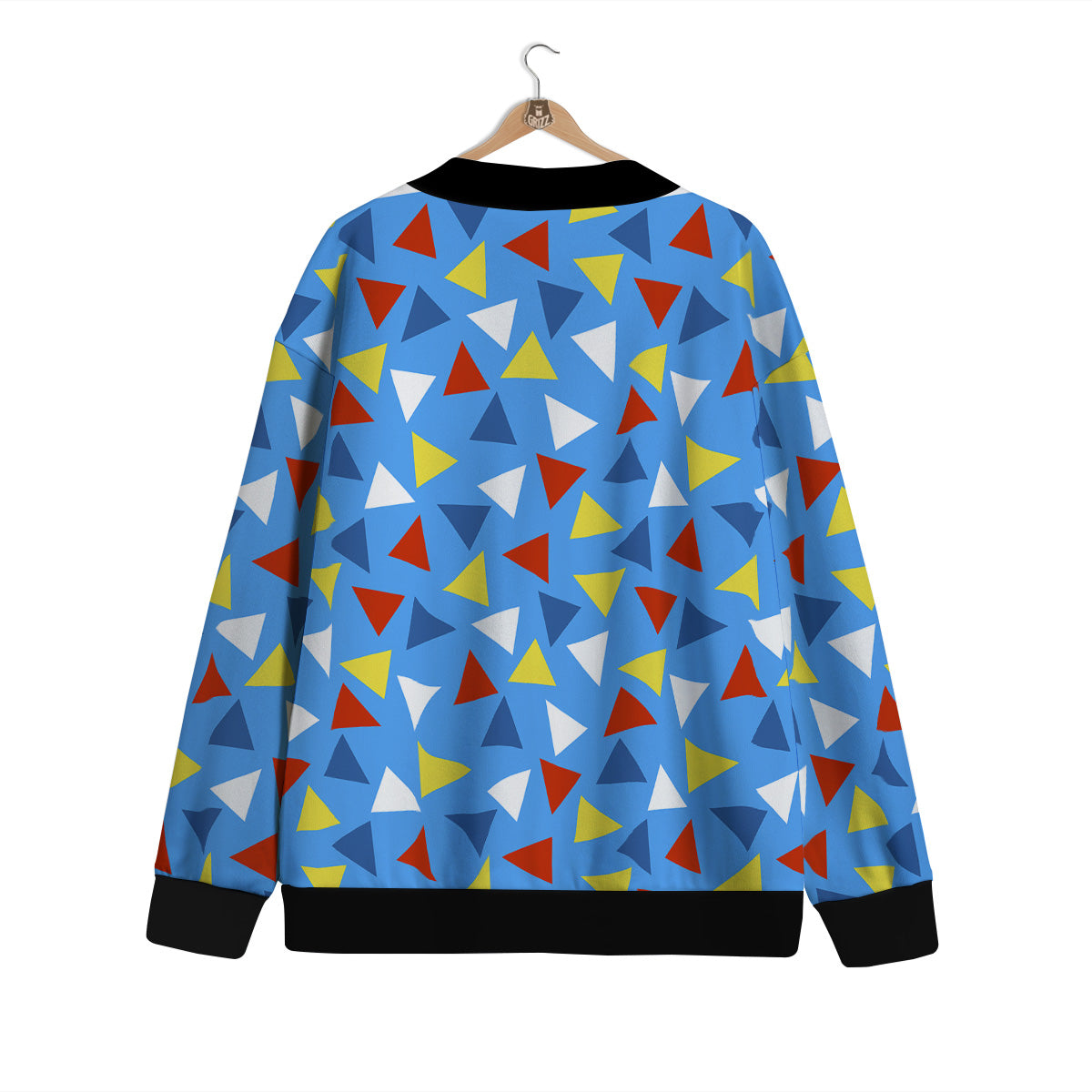Triangle Autism Awareness Color Print Pattern Cardigan-grizzshop