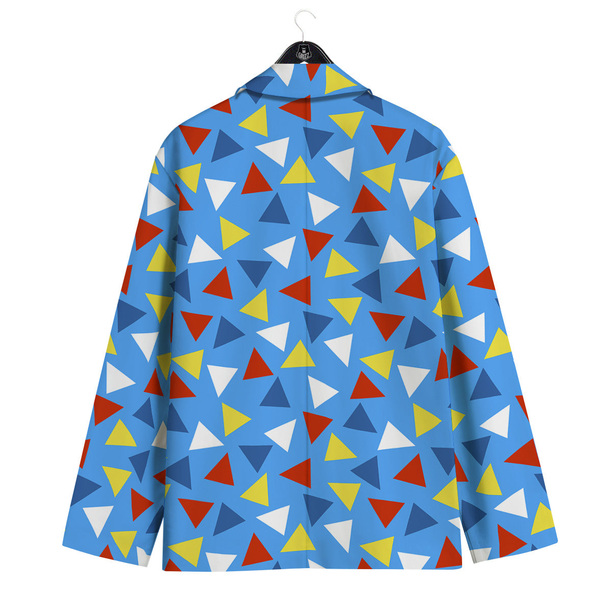 Triangle Autism Awareness Color Print Pattern Men's Sport Coat-grizzshop