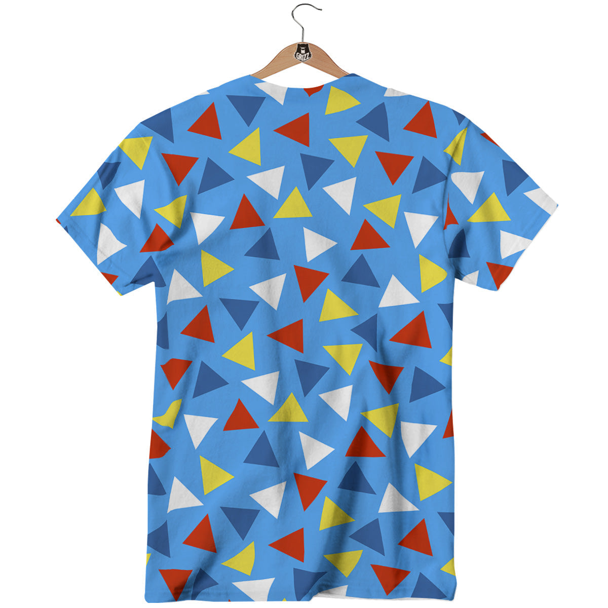 Triangle Autism Awareness Color Print Pattern T-Shirt-grizzshop