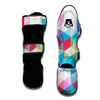 Triangle Colorful Pattern Print Muay Thai Shin Guards-grizzshop