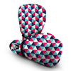 Triangle Pattern Print Boxing Gloves-grizzshop