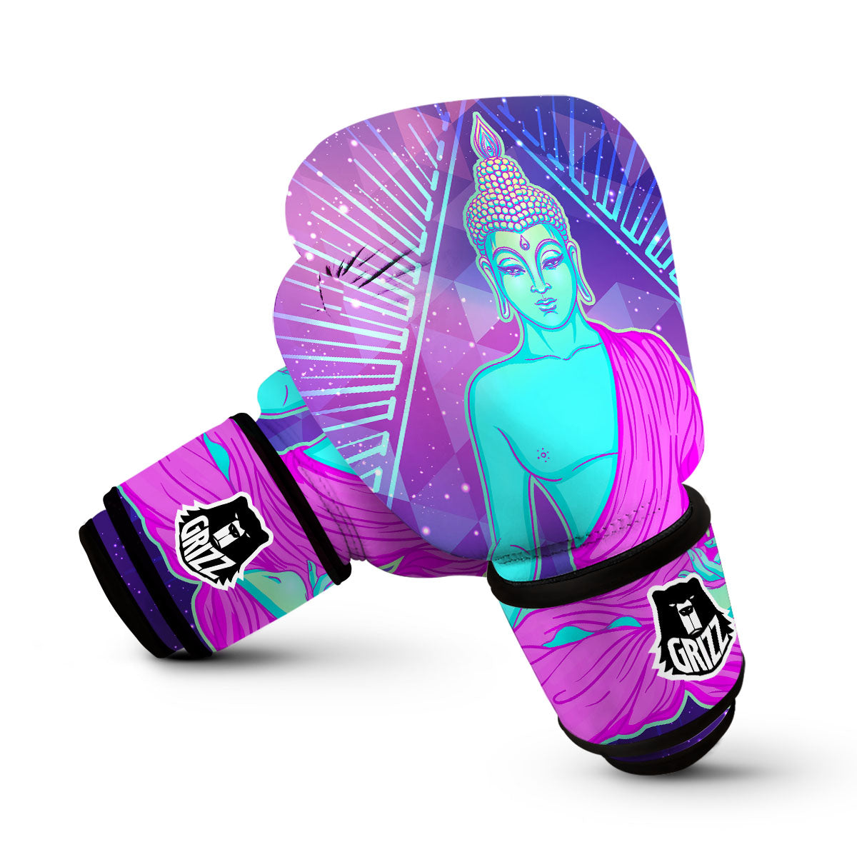 Triangle Psychedelic Buddha.jpg Boxing Gloves-grizzshop