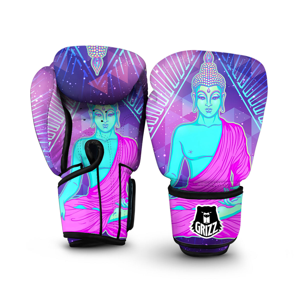 Triangle Psychedelic Buddha.jpg Boxing Gloves-grizzshop