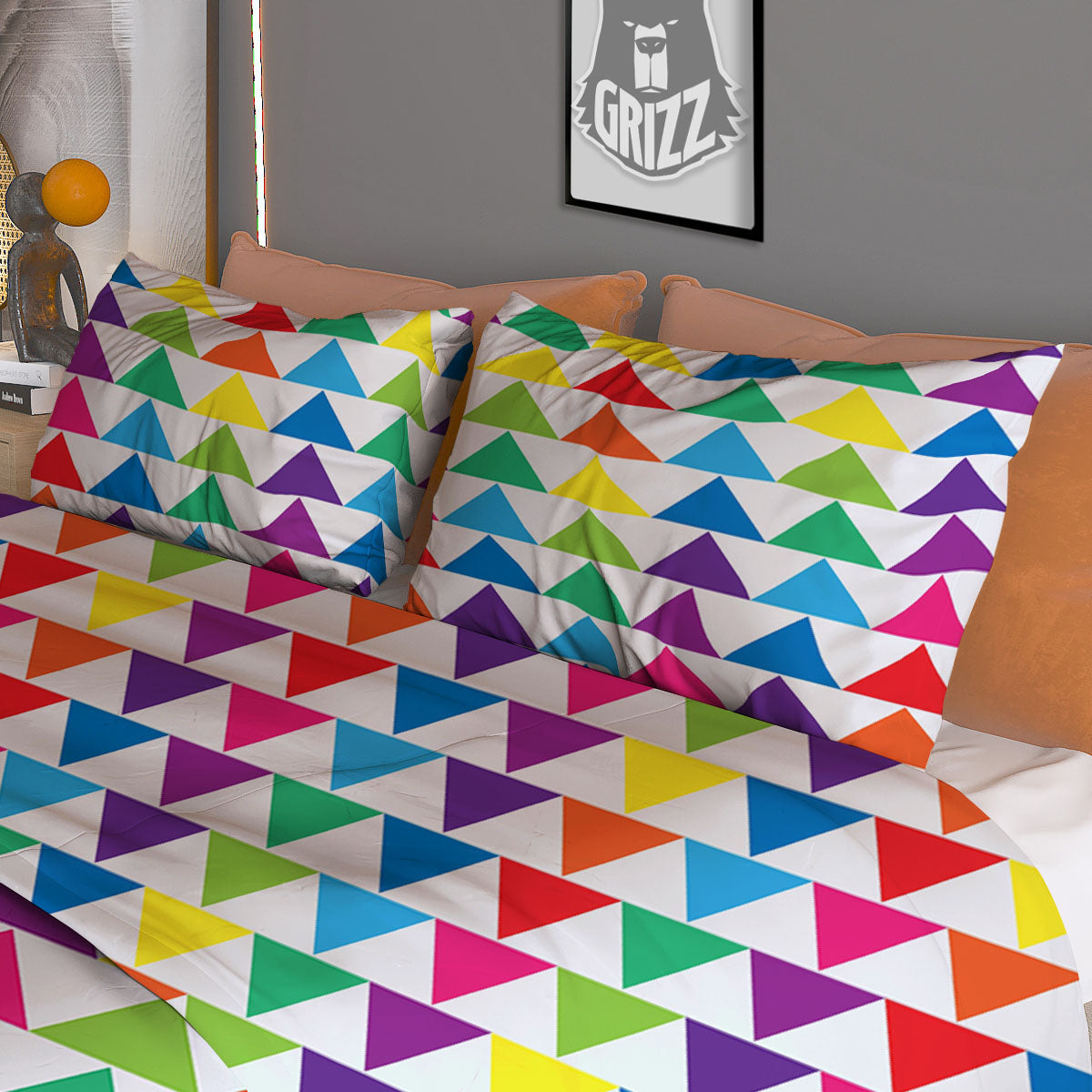Tropical Watercolor Print Pattern Duvet Cover Bedding Set