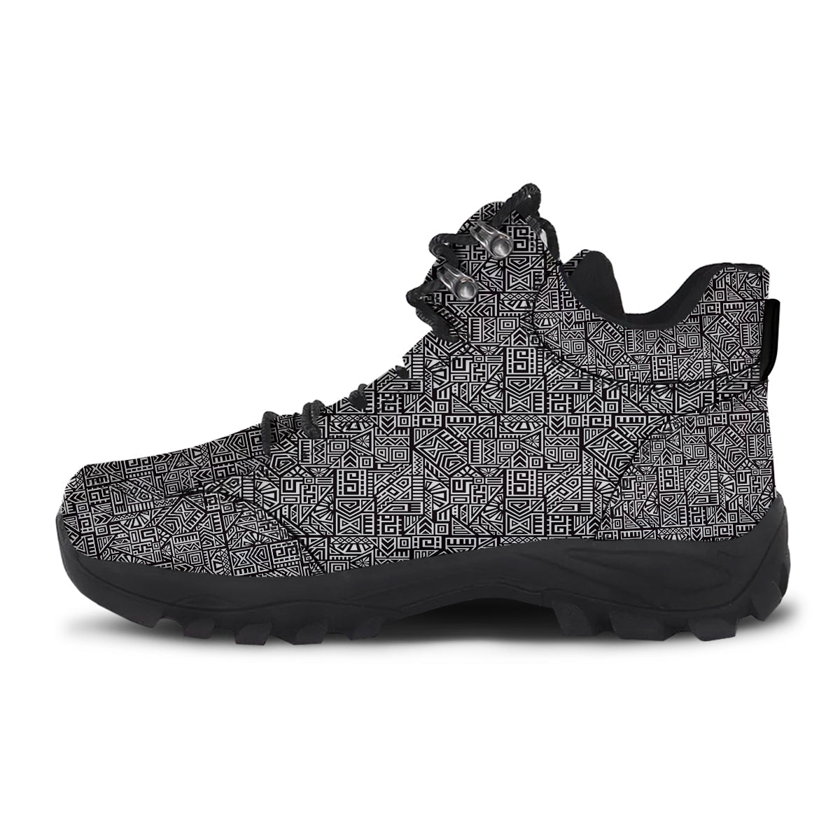 Tribal Ancient Aztec Print Pattern Hiking Shoes-grizzshop