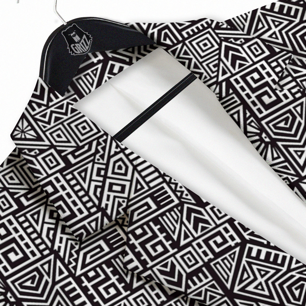 Tribal Ancient Aztec Print Pattern Men's Sport Coat-grizzshop