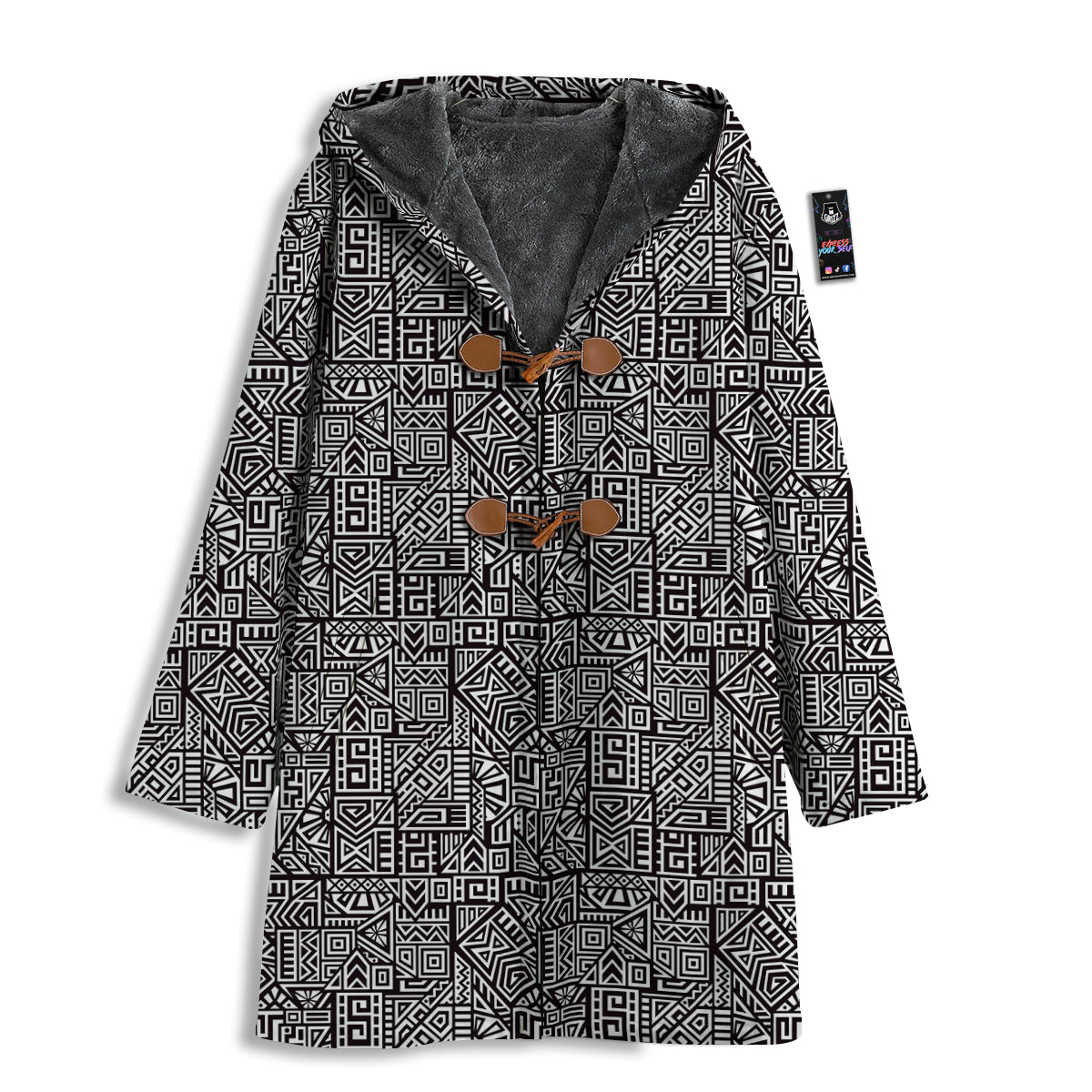 Tribal Ancient Aztec Print Pattern Men's Windbreaker Jacket-grizzshop