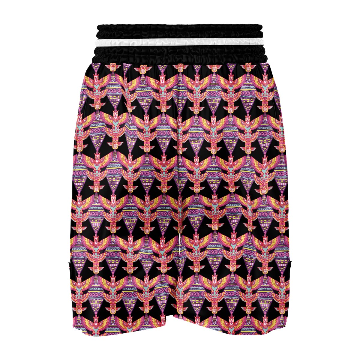 Tribal Aztec Native American Navajo Indians Print Boxing Shorts-grizzshop