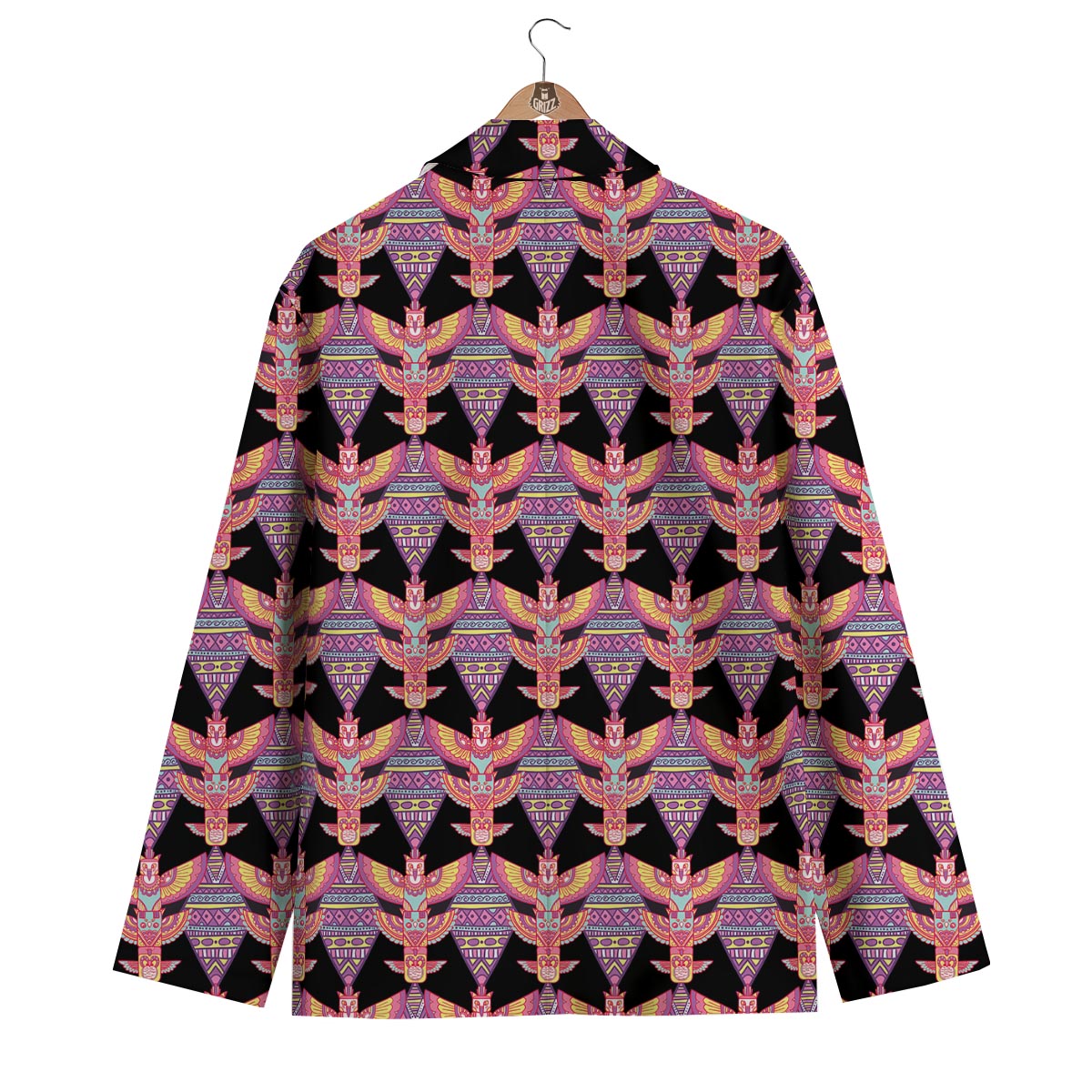 Tribal Aztec Native American Navajo Indians Print Men's Blazer-grizzshop