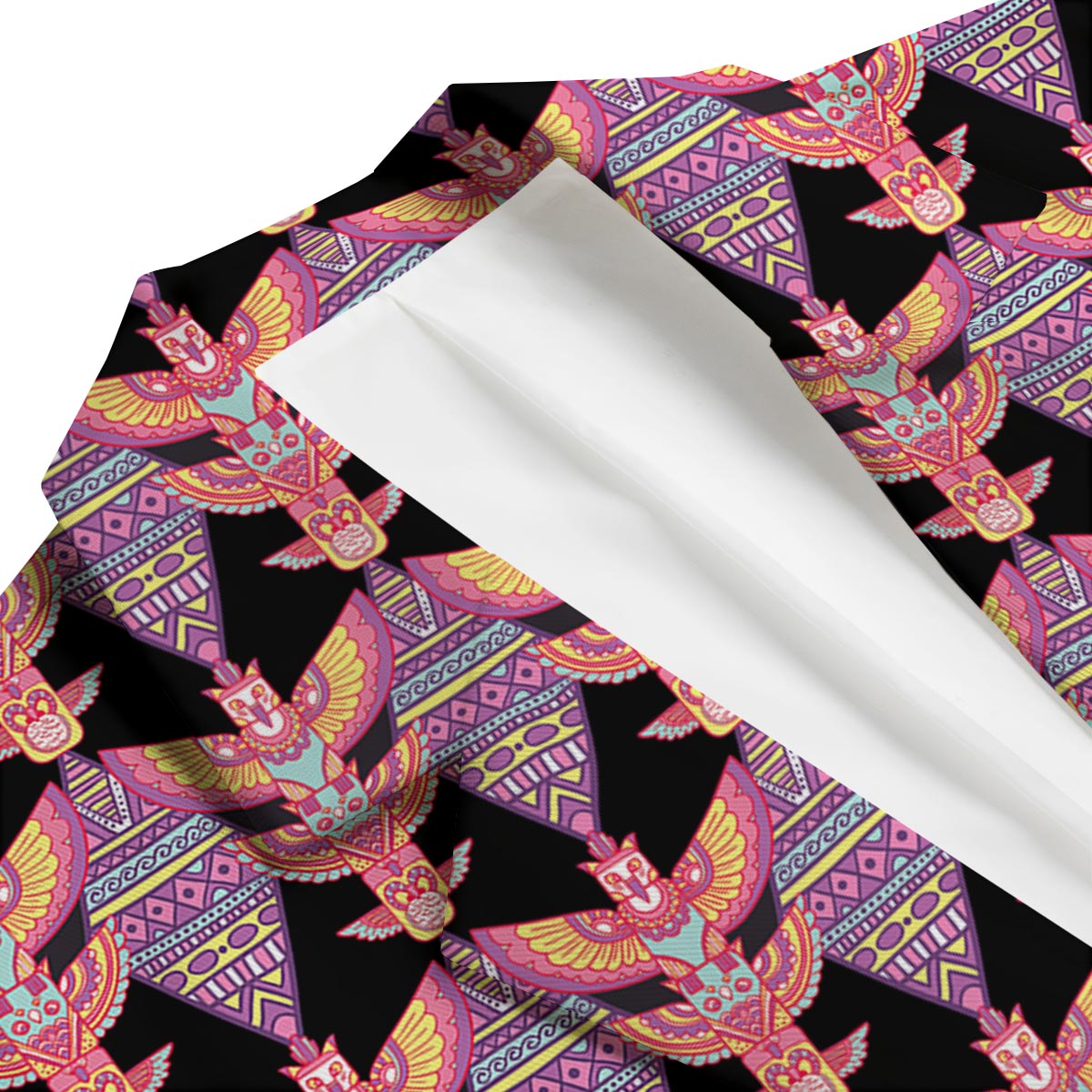 Tribal Aztec Native American Navajo Indians Print Men's Blazer-grizzshop