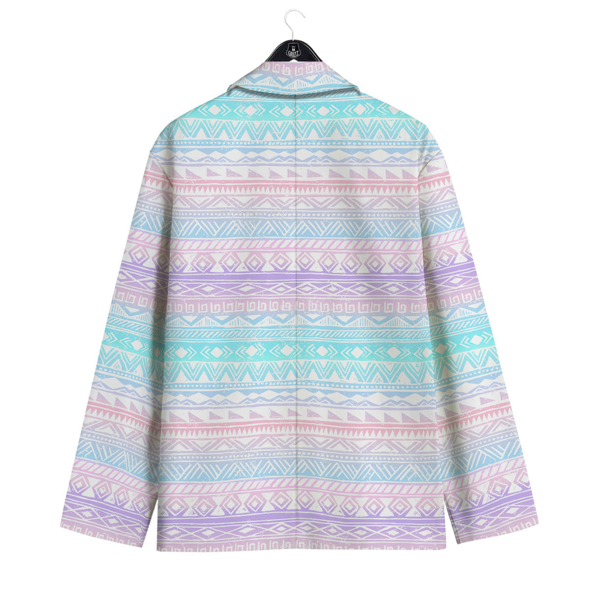 Tribal Aztec Pastel Print Pattern Men's Sport Coat-grizzshop