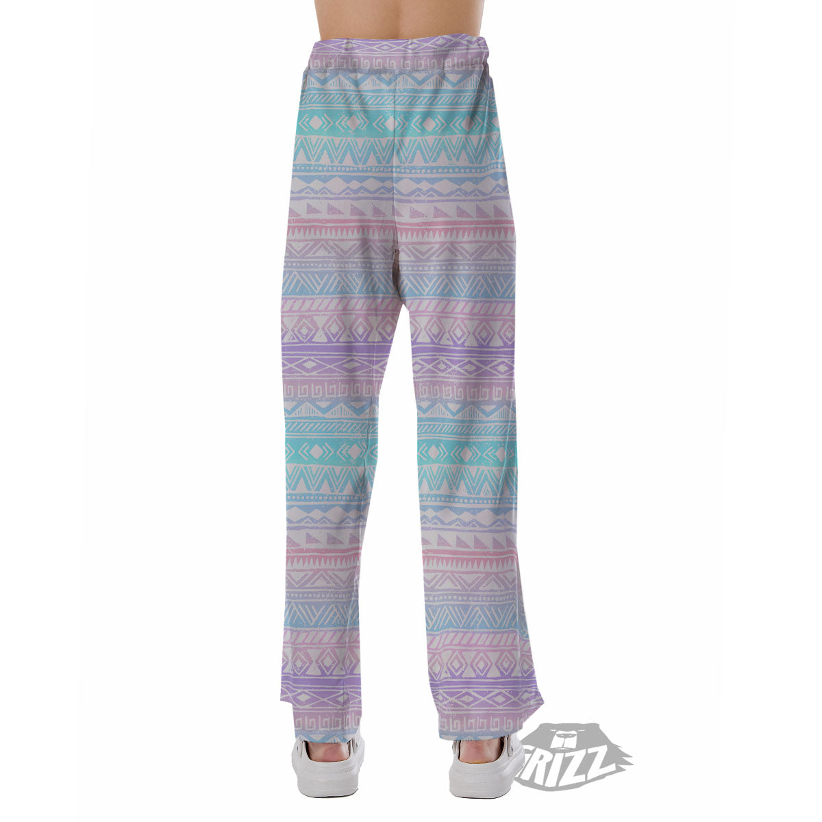 Tribal Aztec Pastel Print Pattern Pajama Pants-grizzshop