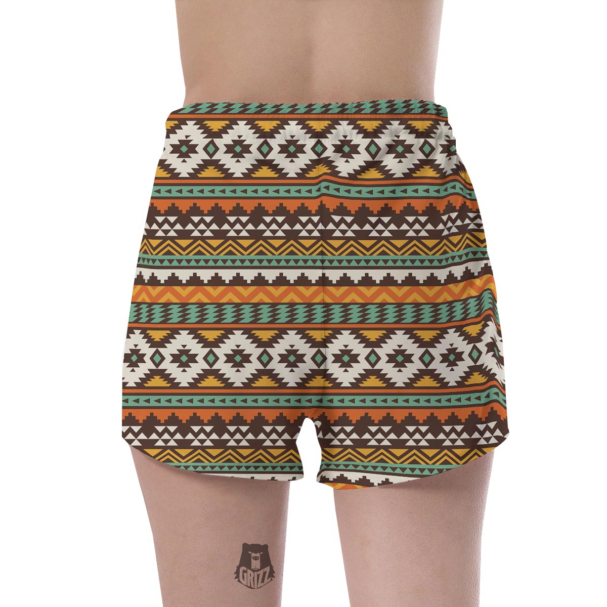 Tribal Aztec Women's Shorts-grizzshop