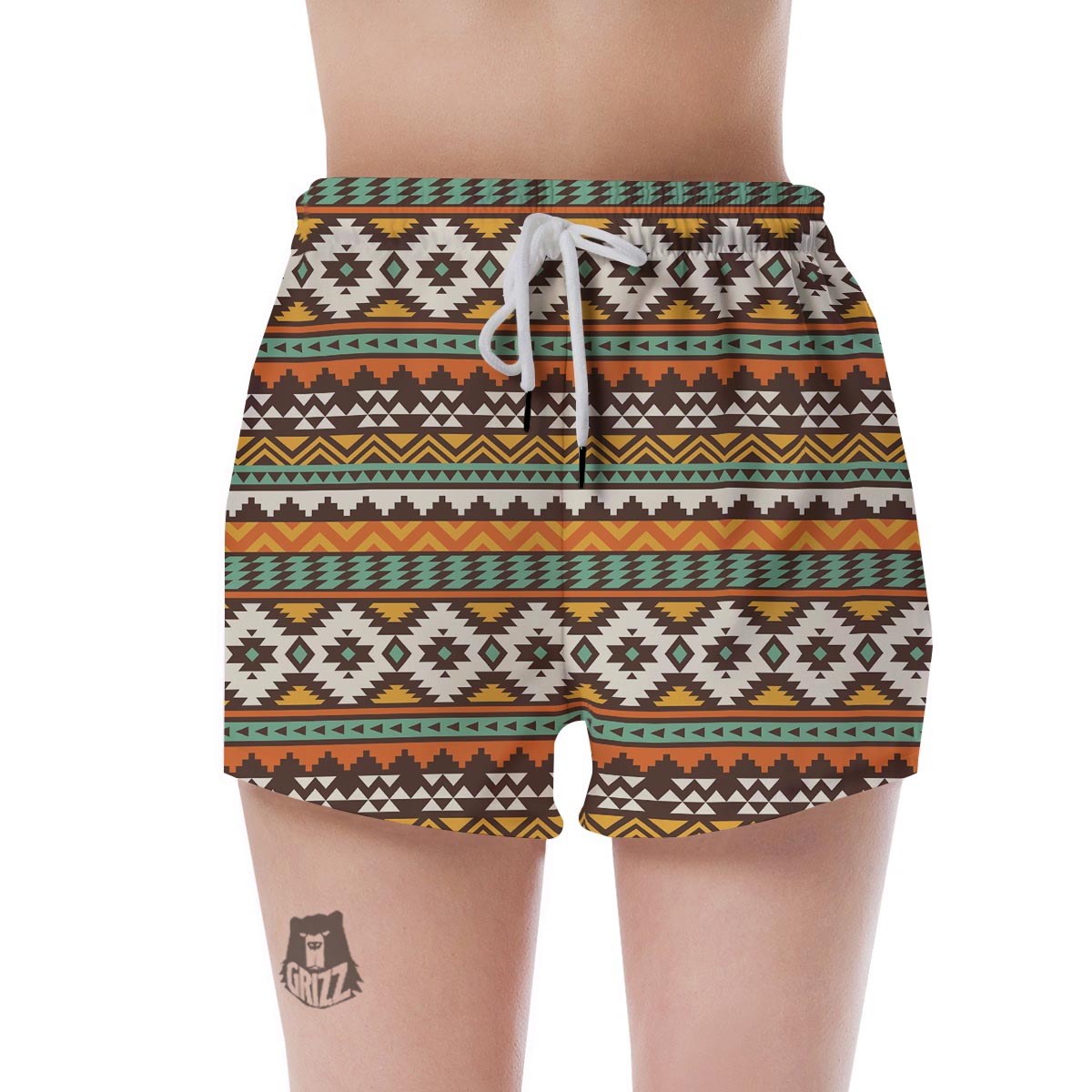 Tribal Aztec Women's Shorts-grizzshop
