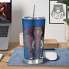 Tribal Elephant Indian Cute Print Tumbler-grizzshop