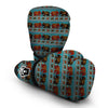 Tribal Elephant Print Boxing Gloves-grizzshop