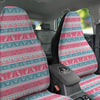 Tribal Ethnic Pink Blue Egypt Print Pattern Car Seat Covers-grizzshop