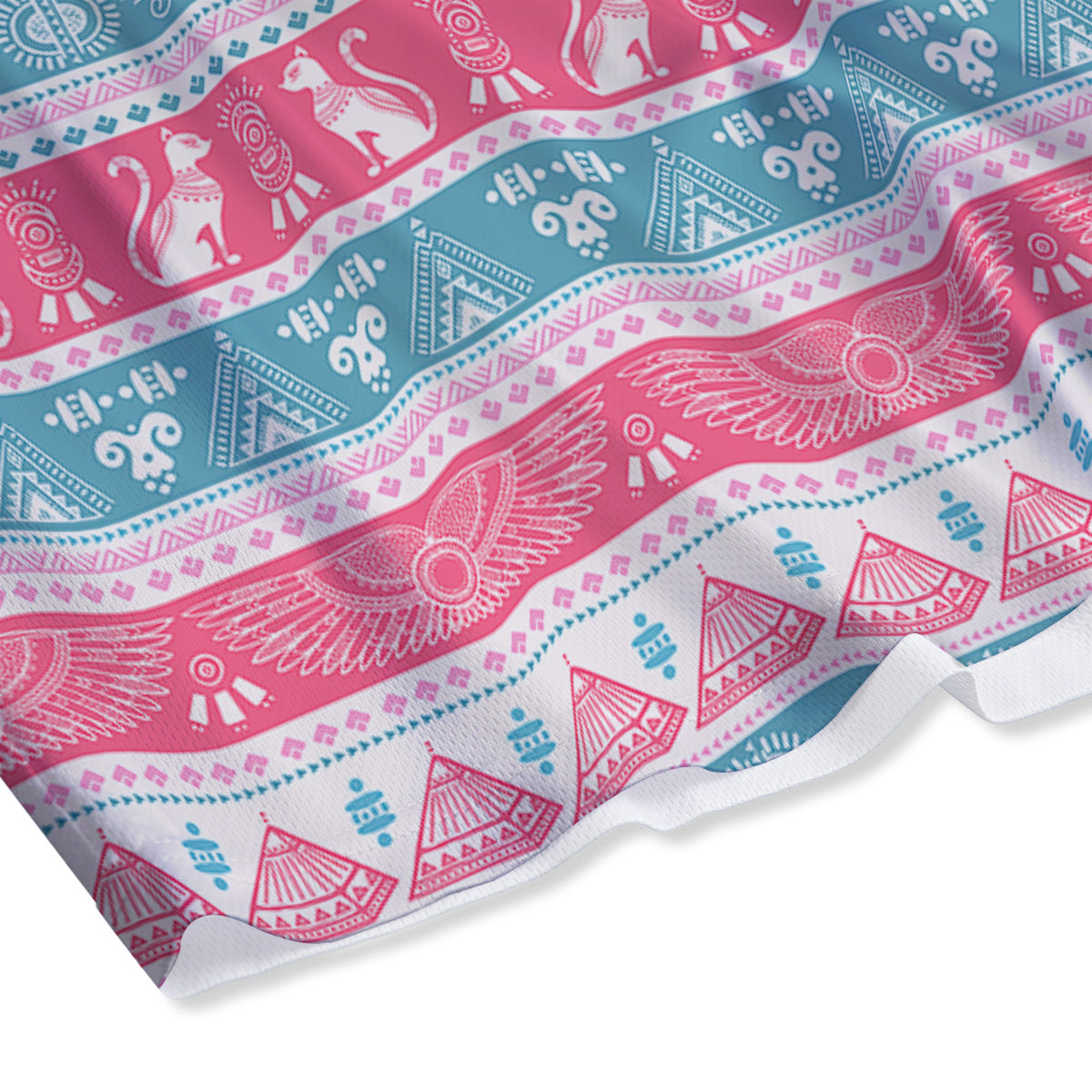 Virgo Cute Cartoon Print Pattern Mesh Shorts